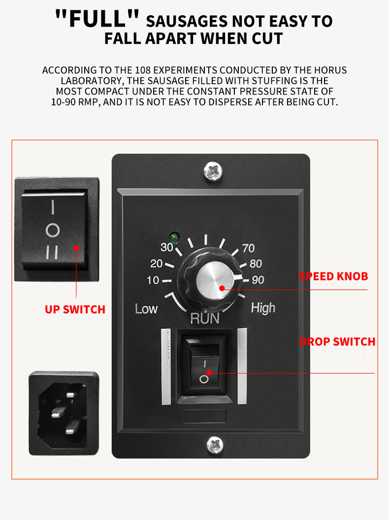 آلة صنع النقانق الصناعية