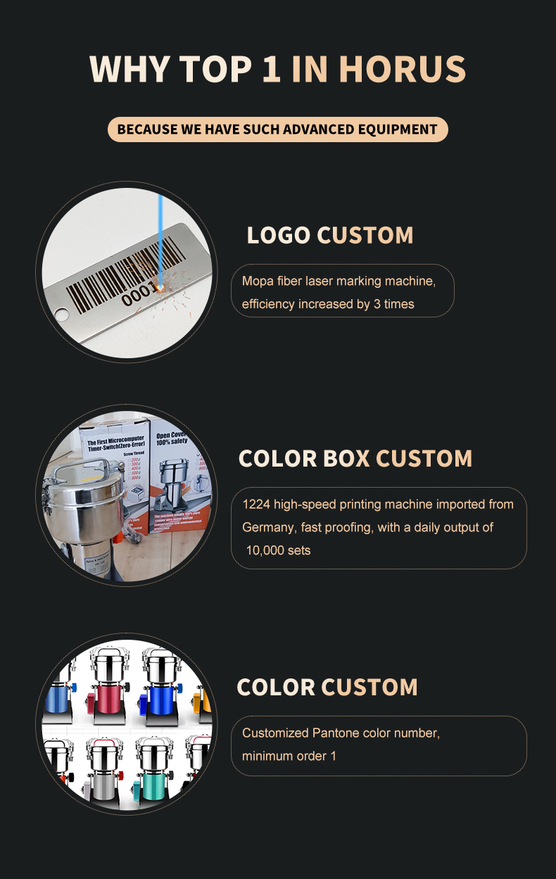 مطحنة توابل صناعية