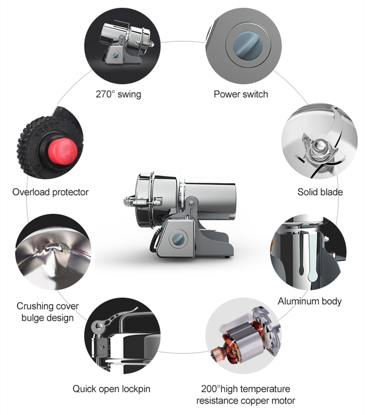 آلة طحن صغيرة