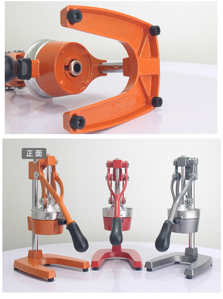 عصارة يدوية من الفولاذ المقاوم للصدأ